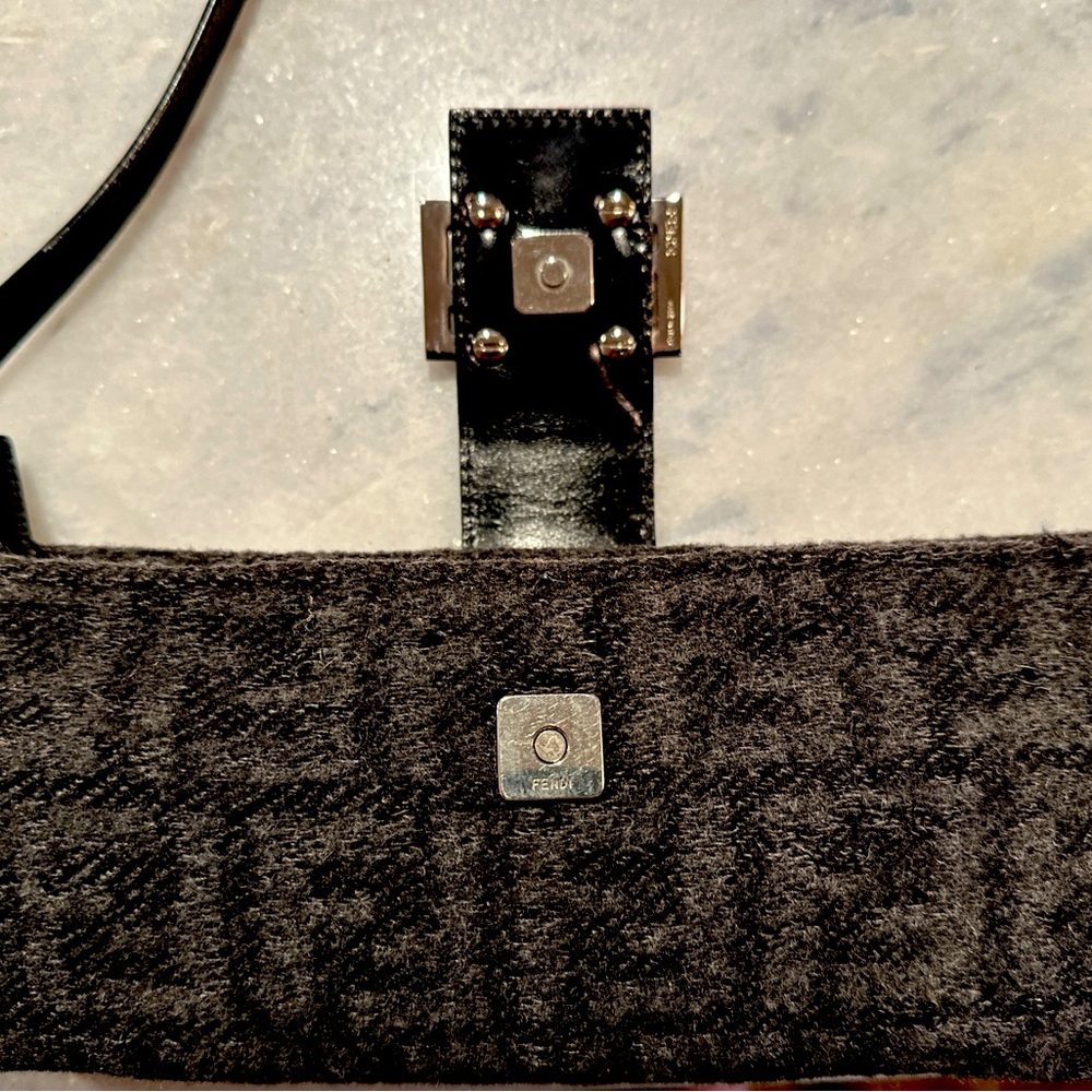 Fendi Wool Baguette